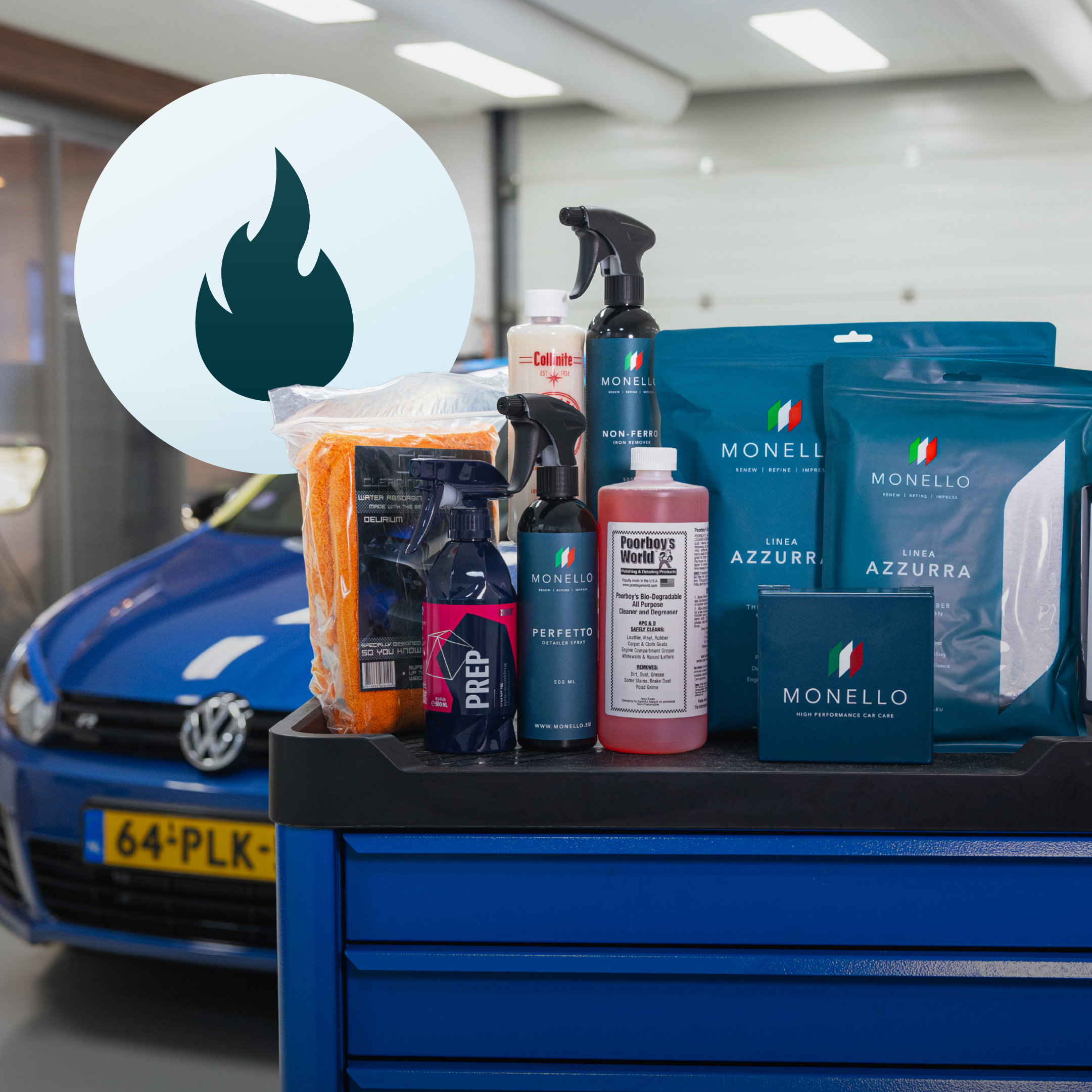 auto onderhoud, car care, vloeistoffen, reinigingsmiddelen, toolspakket