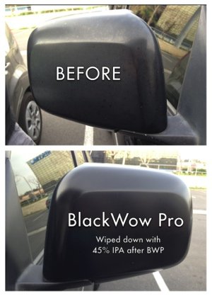 Black WOW Pro Interior/Exterior Plastic Trim Restorer - 473ml