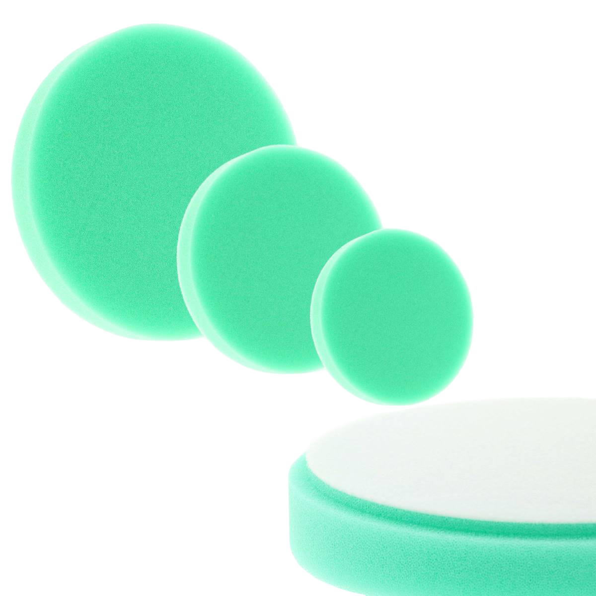 Raffini Green Foam Heavy Polishing Pad