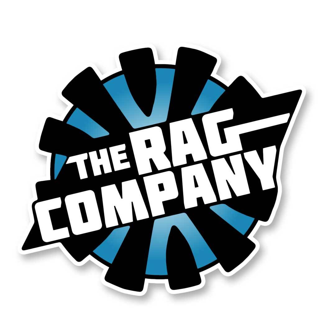 The Rag Company sticker 10x9cm – holographic design | Carclean.com