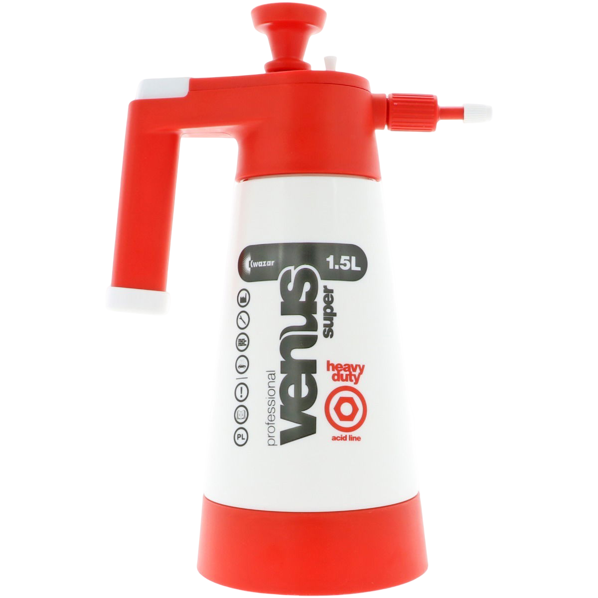 Venus Super HD Acid Line handpomp sprayer - 1500ml Venus Super HD Acid Line handpomp sprayer - 1500ml