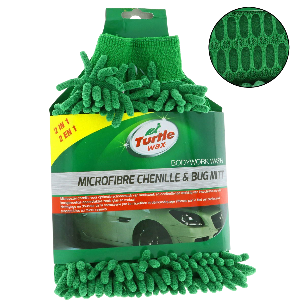 Microfibre Chenille & Bug Mitt Microfibre Chenille & Bug Mitt