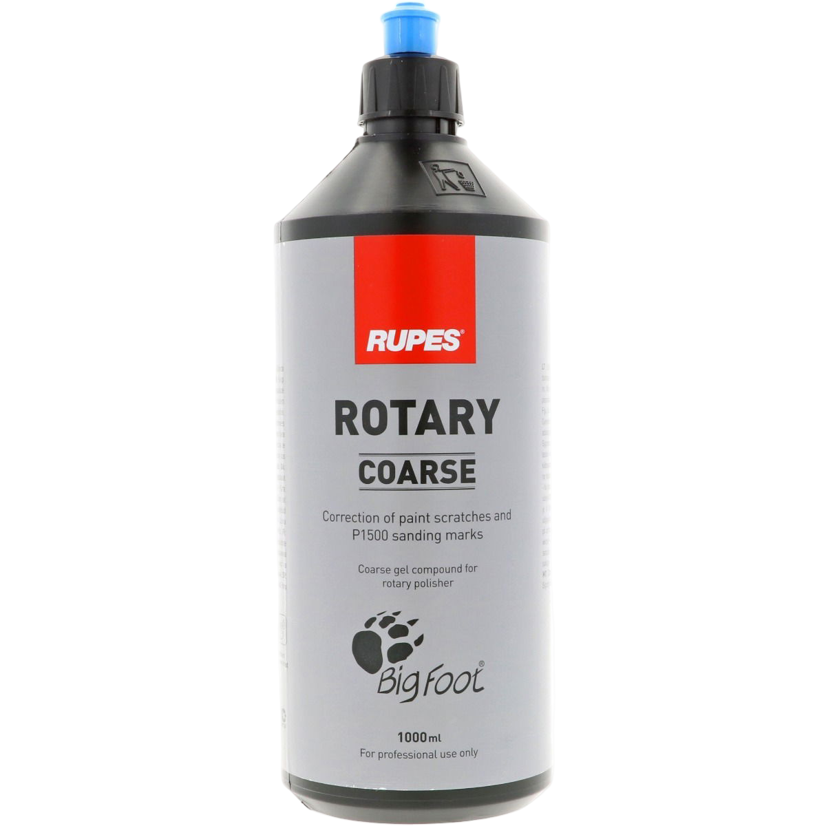Rotary Coarse Gel Compound - 1000ml Fles, Shaker
