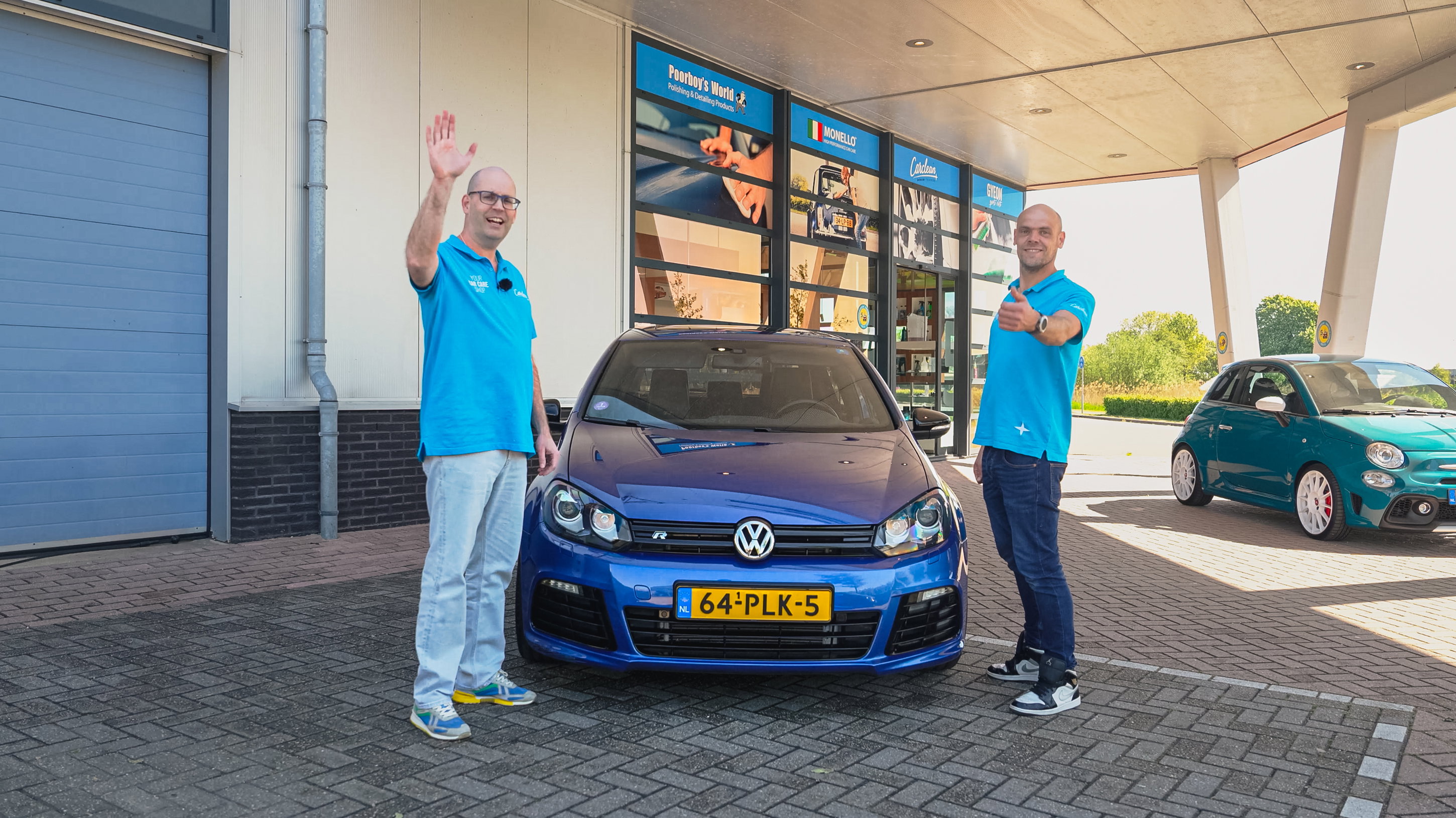 blau auto, Volkswagen, sedan, kenteken, benzineauto