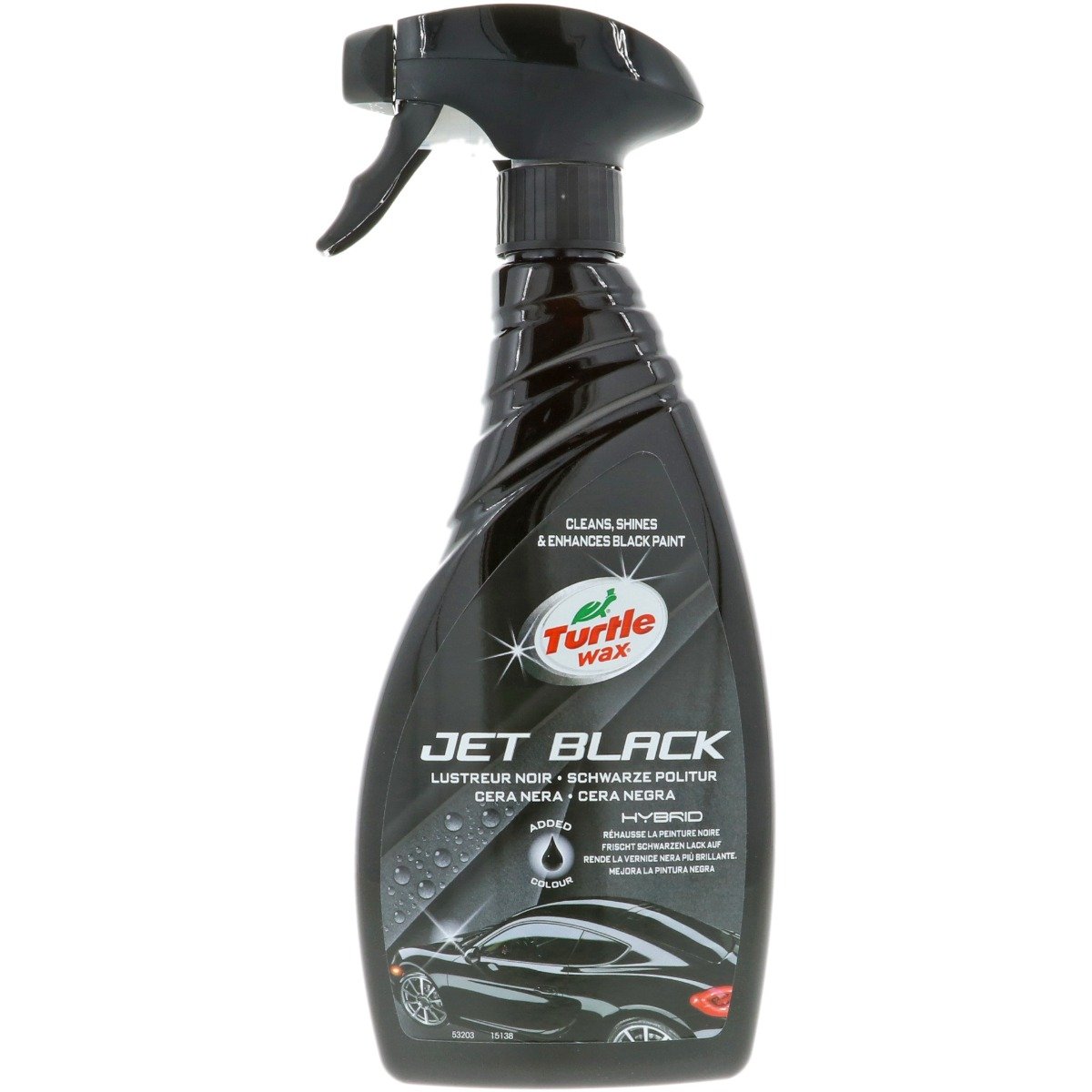 Jet Black Spray Polish - 500ml