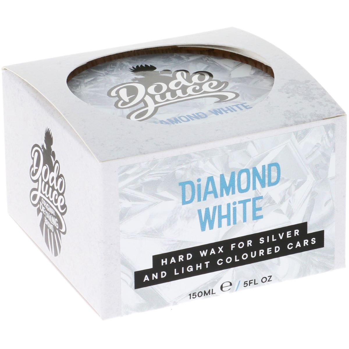 Diamond White hard wax for light coloured cars - 150ml