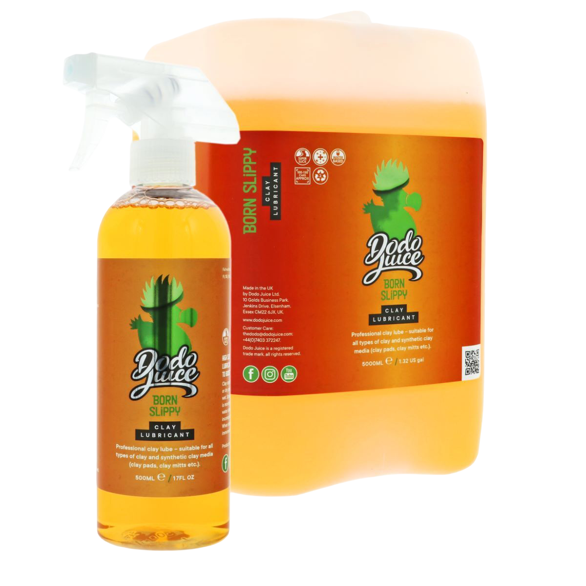 Born Slippy Clay Lubricant Fles