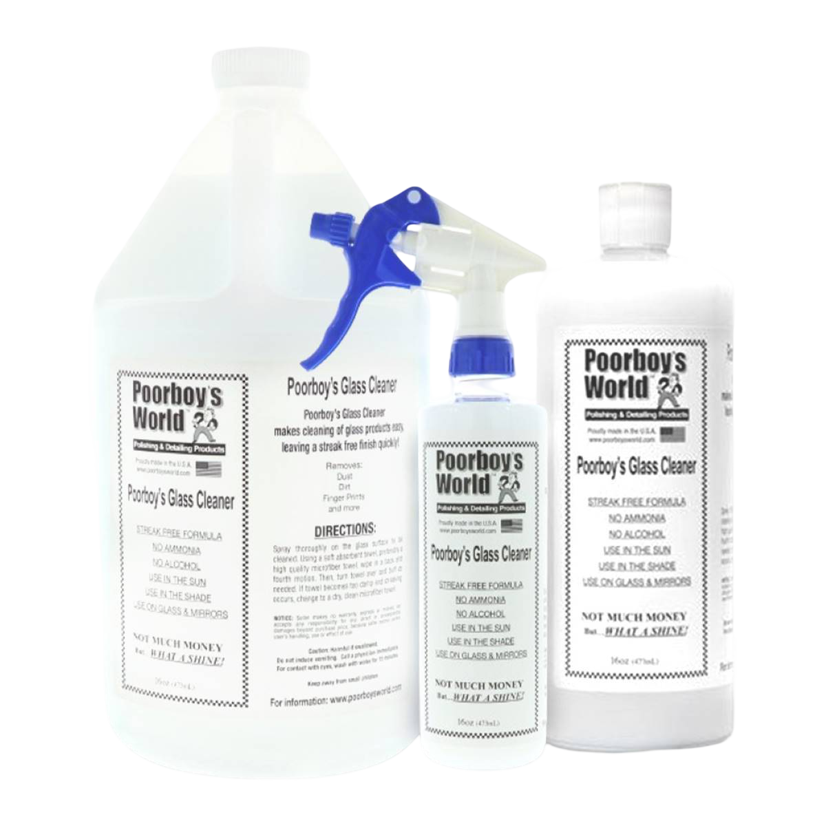 Streak-Free Glass Cleaner Fles