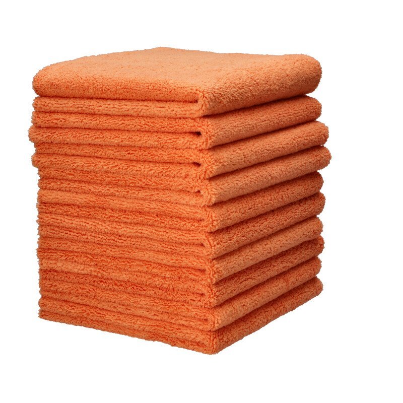 Allround Microfiber Towel Soft Orange10-pack - 40x40cm
