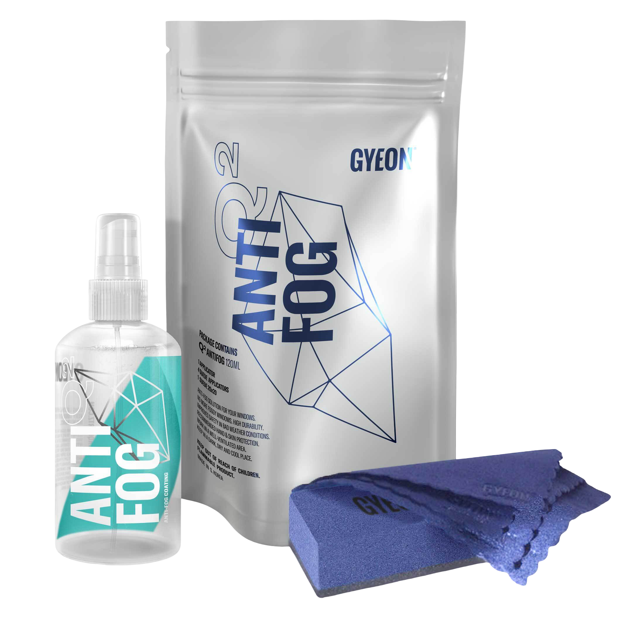 Q² AntiFog - 120ml kit Q² AntiFog - 120ml kit
