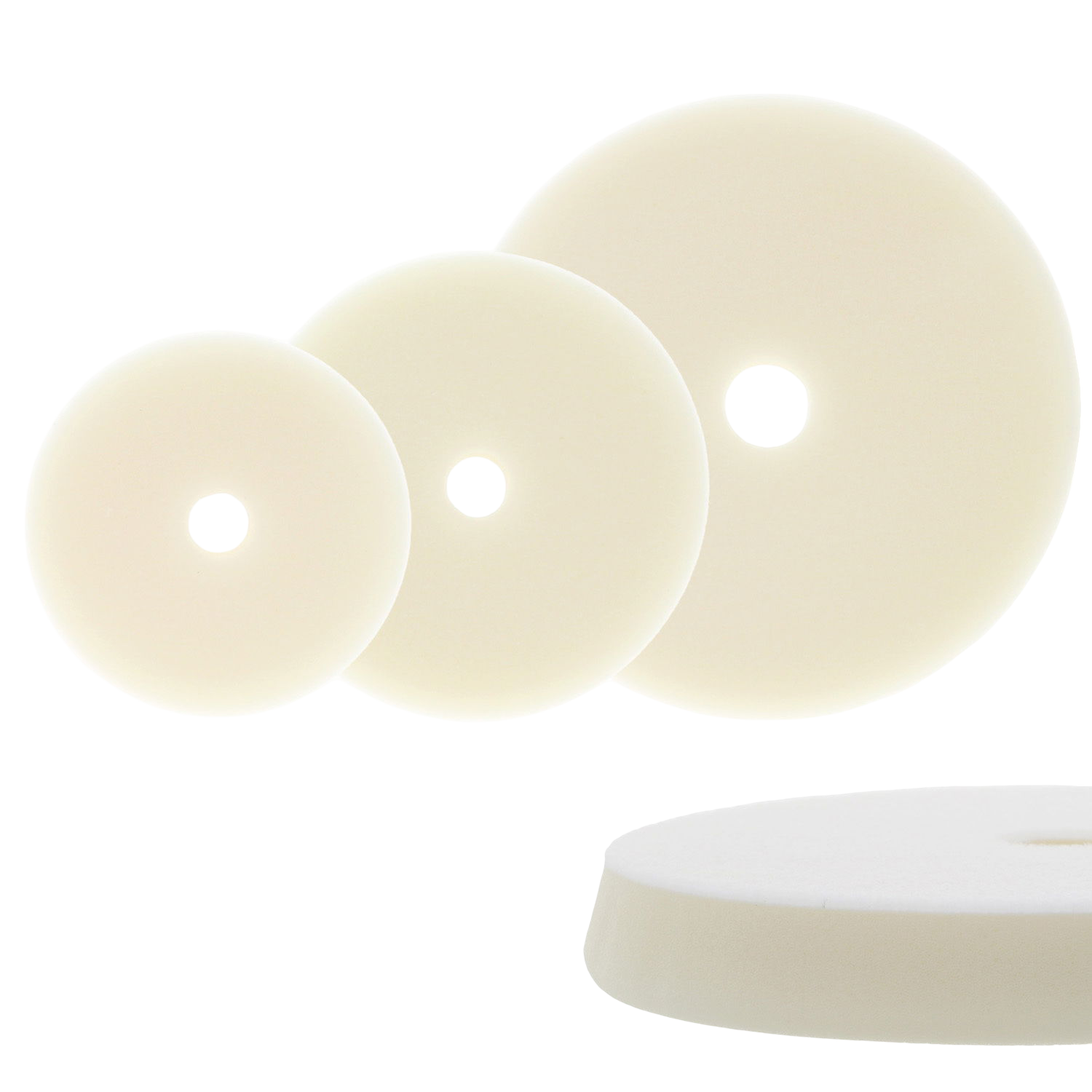Raffini White Foam Polishing Pad