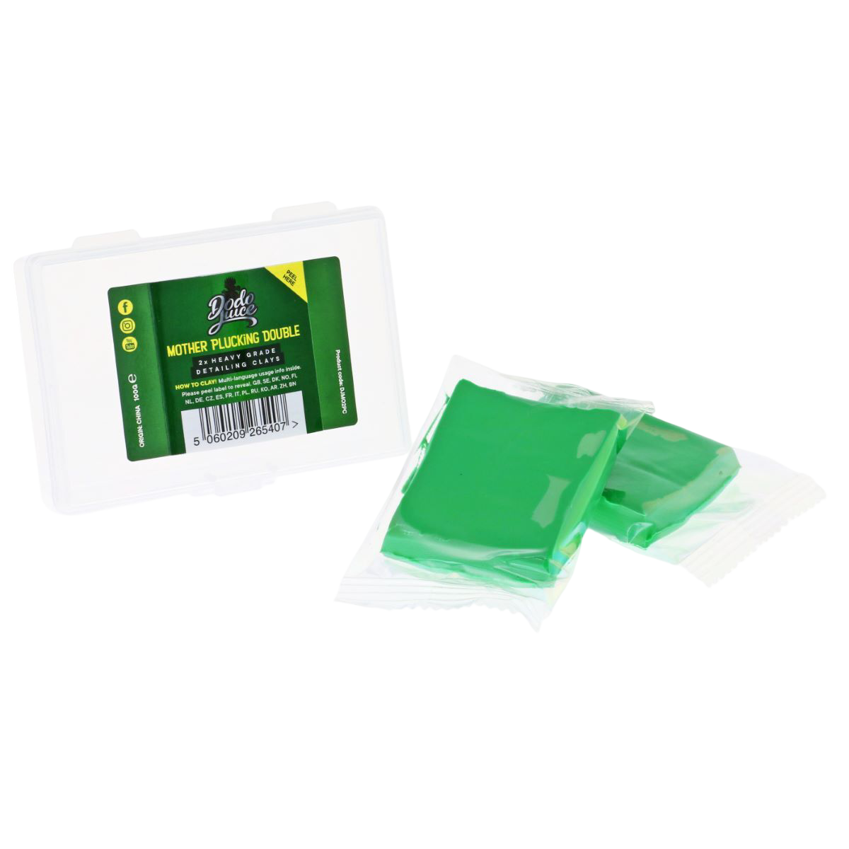 Mother Plucking Double Heavy Detaling Clay - 2 x 50 gram Mother Plucking Double Heavy Detaling Clay - 2 x 50 gram