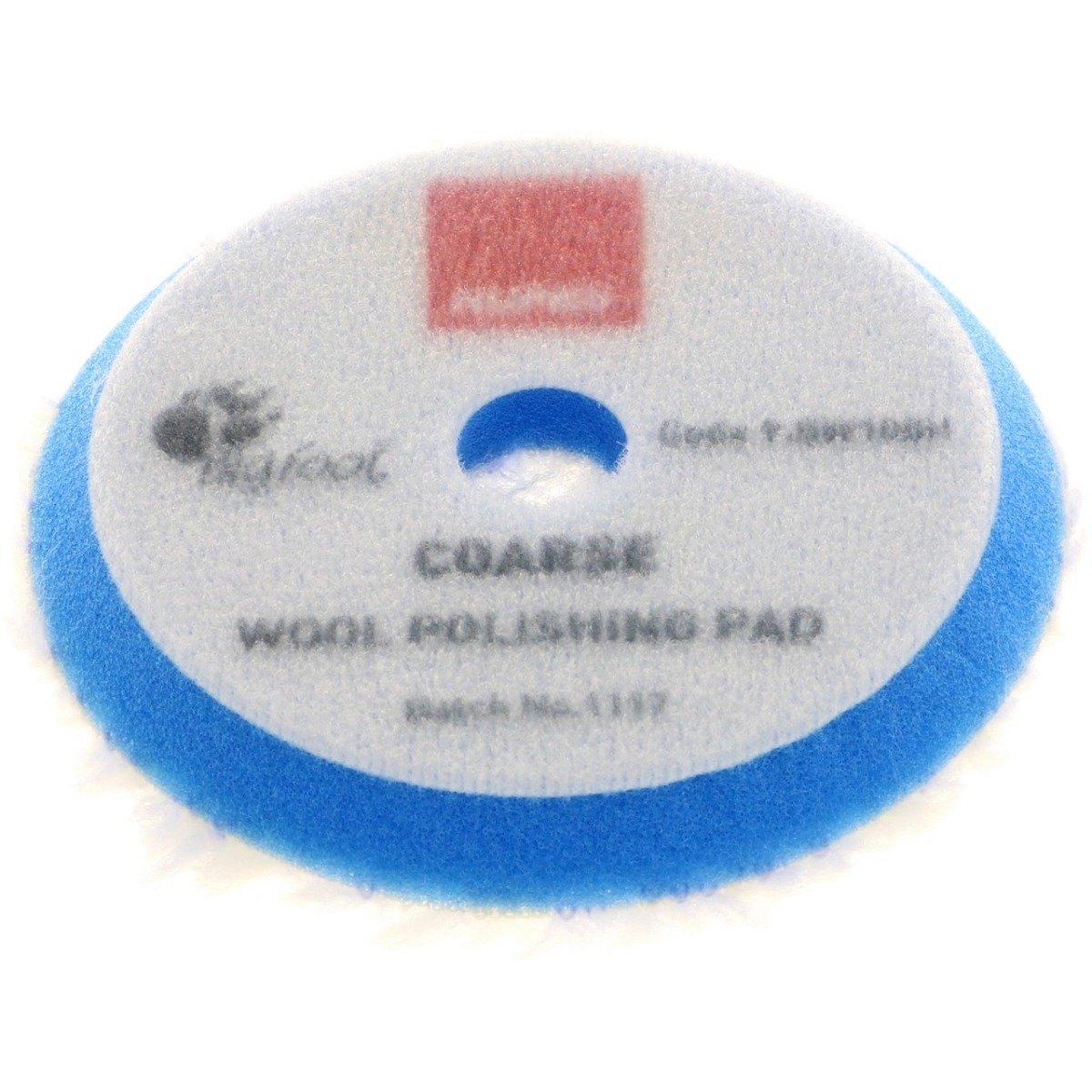 Blue Coarse Wool Polishing Pad - 80/90mm