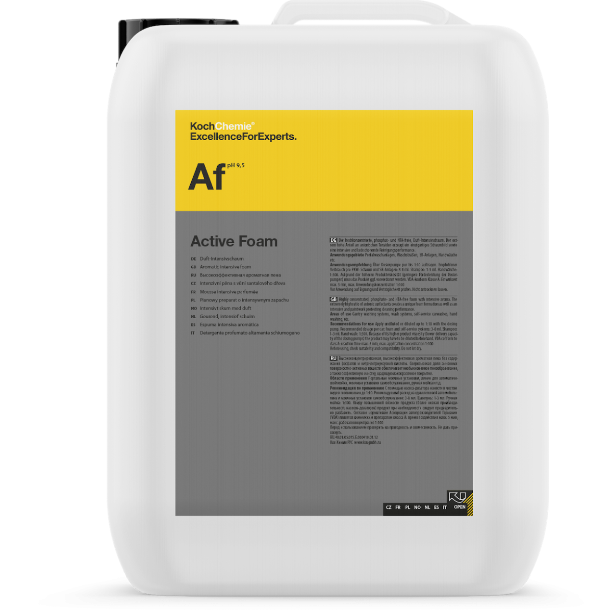 Active Foam, pH9.5, Aromatic, Foam cleaner, Koch-Chemie