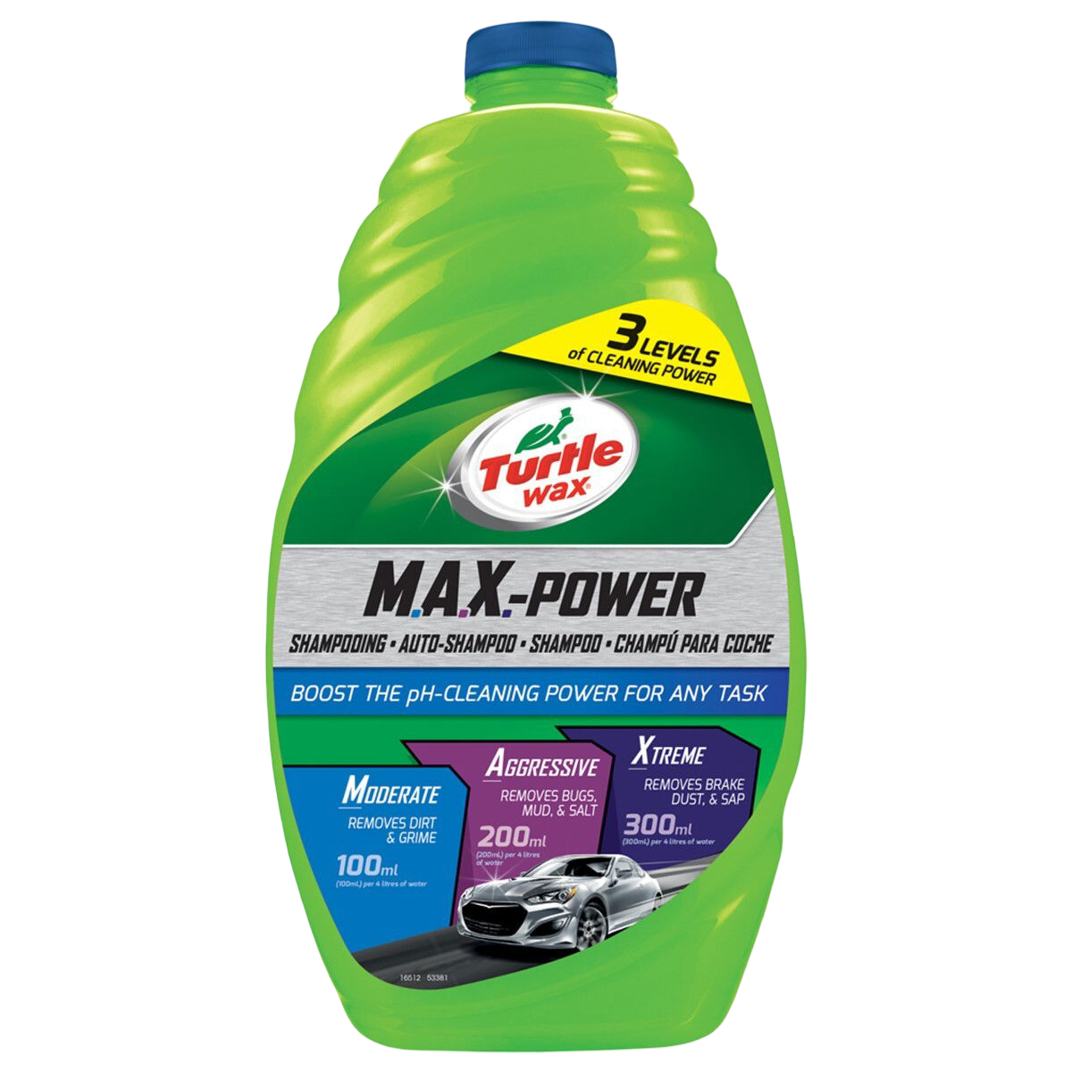 MAX POWER Auto Shampoo - 1420ml MAX POWER Auto Shampoo - 1420ml