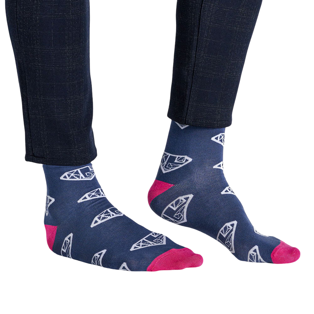 Sokken Blauw - Maat 36-41 Sokken Blauw - Maat 36-41