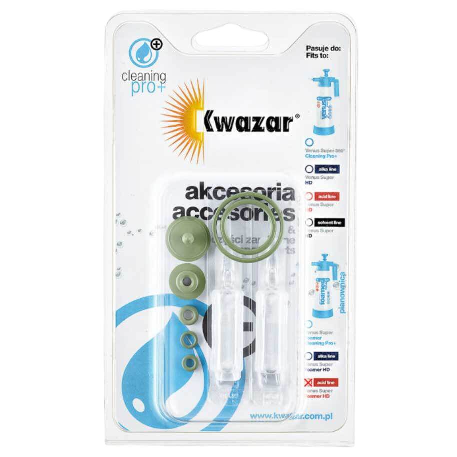 Onderhoudsset voor de Kwazar Venus Sprayflessen