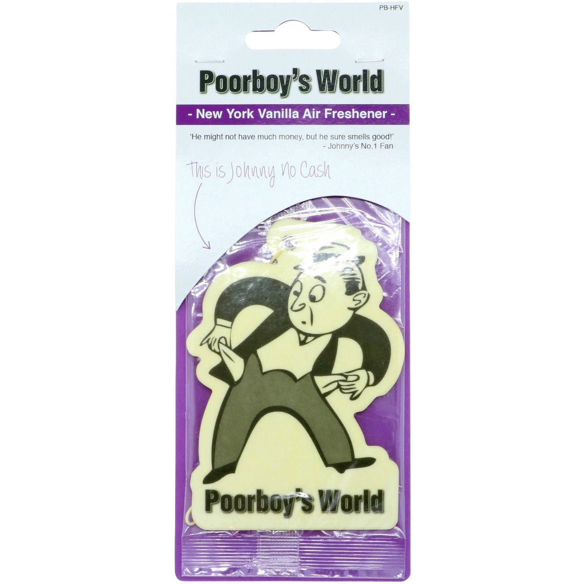 Air Freshener - New York Vanilla Paars, Persoon, Gezicht, Kop